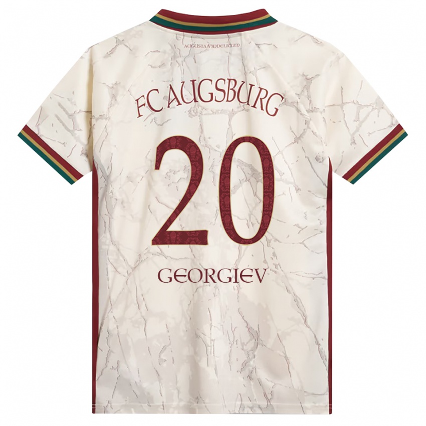 נשים Bojan Georgiev #20 ירוק אורז לבן בורדו ג'רזי ביתית 2026/27 חולצה קצרה