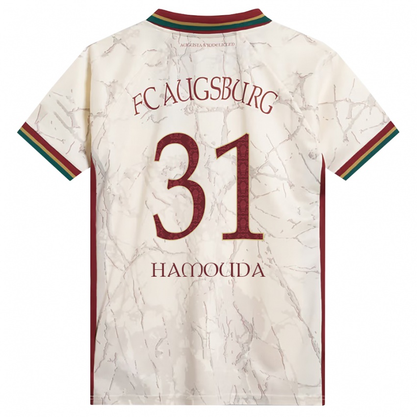 נשים Hania Hamouda #31 ירוק אורז לבן בורדו ג'רזי ביתית 2026/27 חולצה קצרה