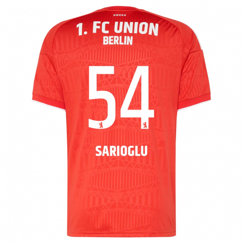 נשים Defne Sarıoğlu #54 אדום לבן ג'רזי ביתית 2026/27 חולצה קצרה