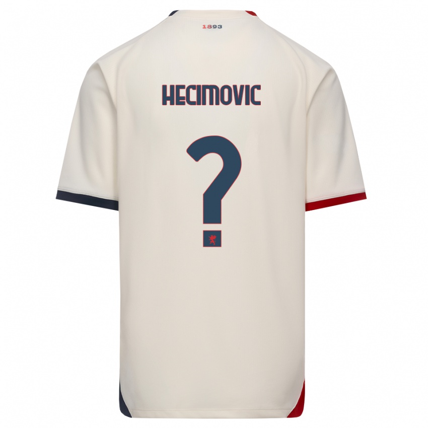 נשים Franko Hecimovic #0 לבן מבריק אדום הרחק ג'רזי 2026/27 חולצה קצרה