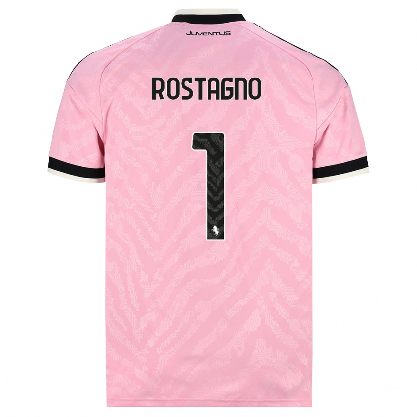 נשים Alberto Rostagno #1 ורוד שחור הרחק ג'רזי 2026/27 חולצה קצרה