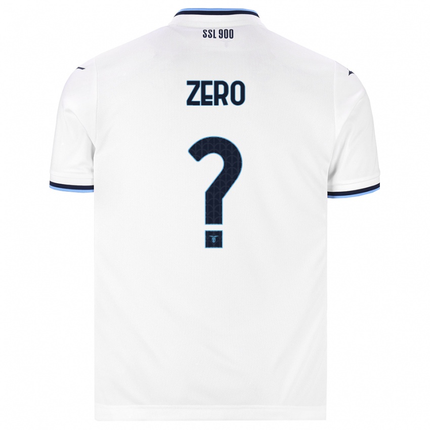 נשים Claudio Zero #0 לבן כחול כהה הרחק ג'רזי 2026/27 חולצה קצרה