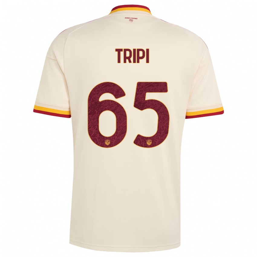 נשים Filippo Tripi #65 שמפניה אדום צהוב הרחק ג'רזי 2026/27 חולצה קצרה