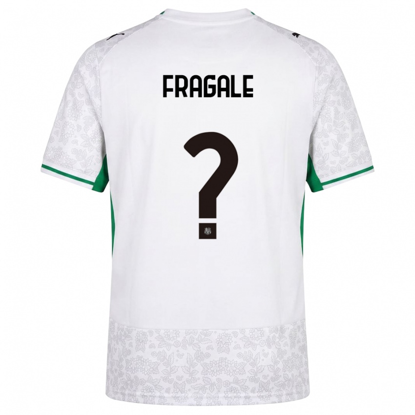 נשים Daniele Fragale #0 לבן שחור ירוק הרחק ג'רזי 2026/27 חולצה קצרה