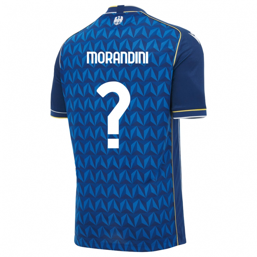 נשים Federico Morandini #0 כחול מלכותי כחול הרחק ג'רזי 2026/27 חולצה קצרה