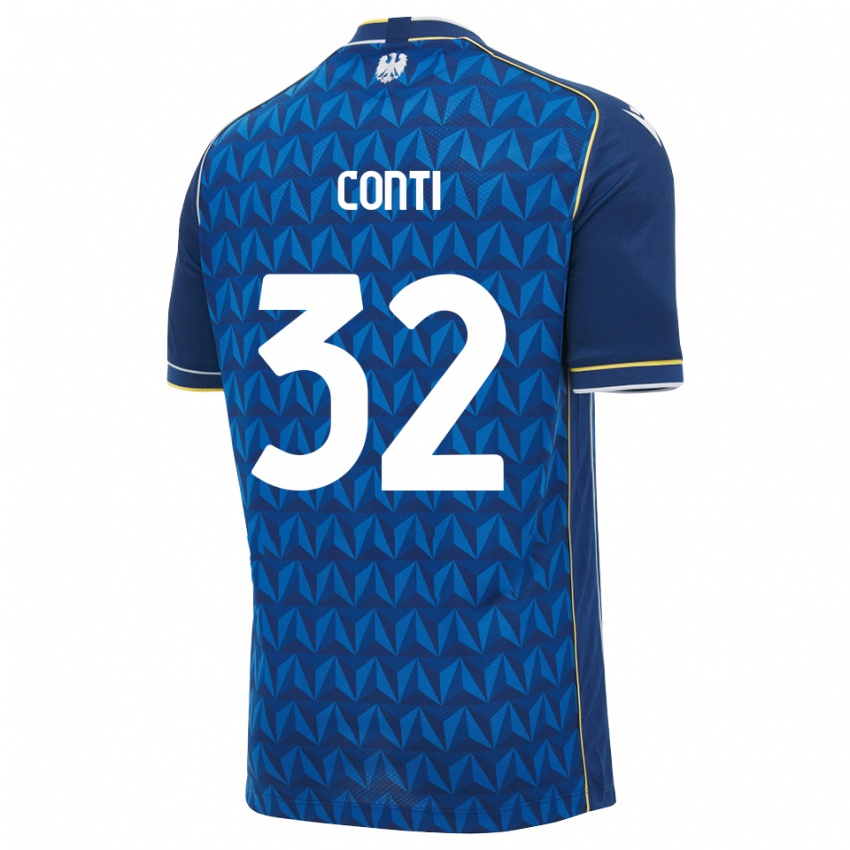 נשים Manuel Conti #32 כחול מלכותי כחול הרחק ג'רזי 2026/27 חולצה קצרה