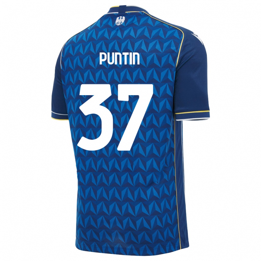 נשים Eric Puntin #37 כחול מלכותי כחול הרחק ג'רזי 2026/27 חולצה קצרה