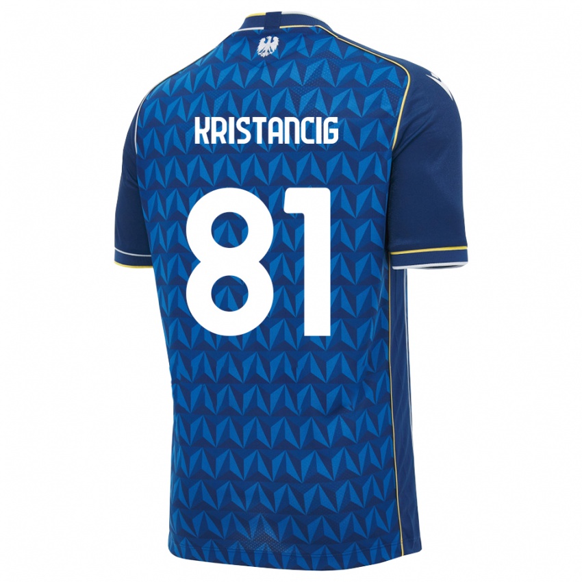נשים Luca Kristancig #81 כחול מלכותי כחול הרחק ג'רזי 2026/27 חולצה קצרה