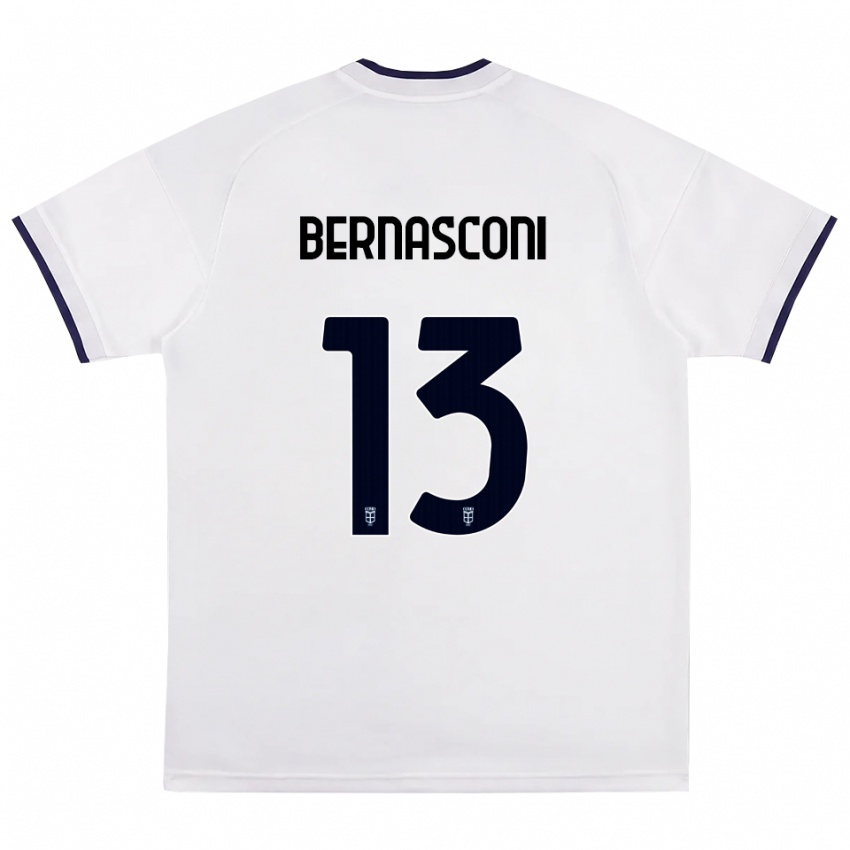נשים Enea Bernasconi #13 לבן אדום כחול מלכותי הרחק ג'רזי 2026/27 חולצה קצרה