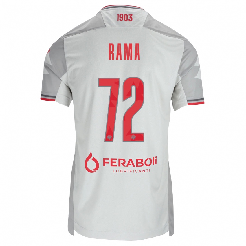 נשים Alex Rama #72 אפור לבן אדום הרחק ג'רזי 2026/27 חולצה קצרה