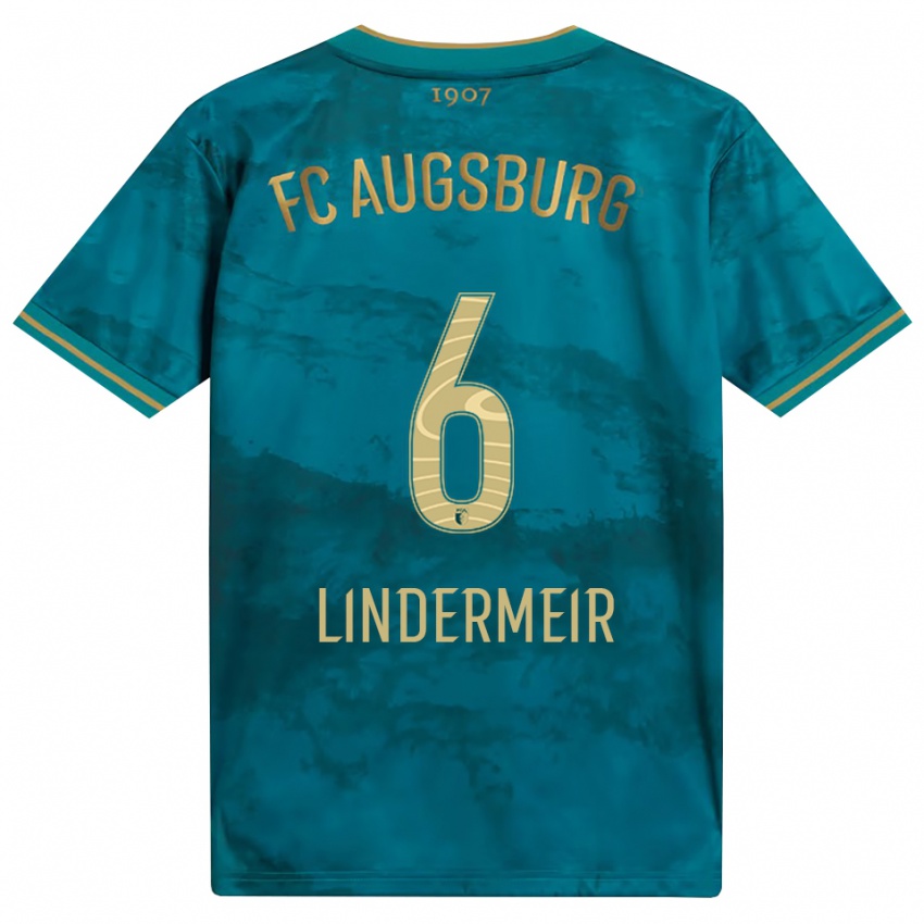 נשים Dominik Lindermeir #6 ירוק חום הרחק ג'רזי 2026/27 חולצה קצרה