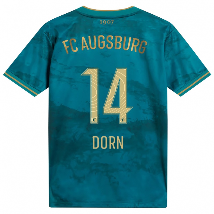 נשים Emily Dorn #14 ירוק חום הרחק ג'רזי 2026/27 חולצה קצרה