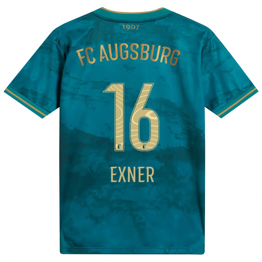 נשים Ben Exner #16 ירוק חום הרחק ג'רזי 2026/27 חולצה קצרה