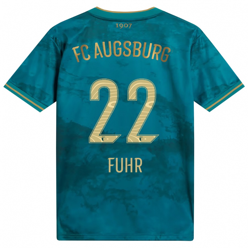 נשים Paula Fuhr #22 ירוק חום הרחק ג'רזי 2026/27 חולצה קצרה