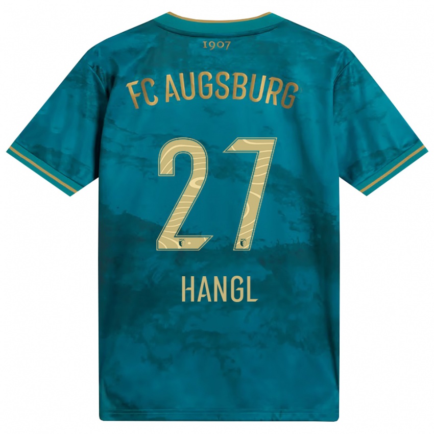 נשים Florian Hangl #27 ירוק חום הרחק ג'רזי 2026/27 חולצה קצרה