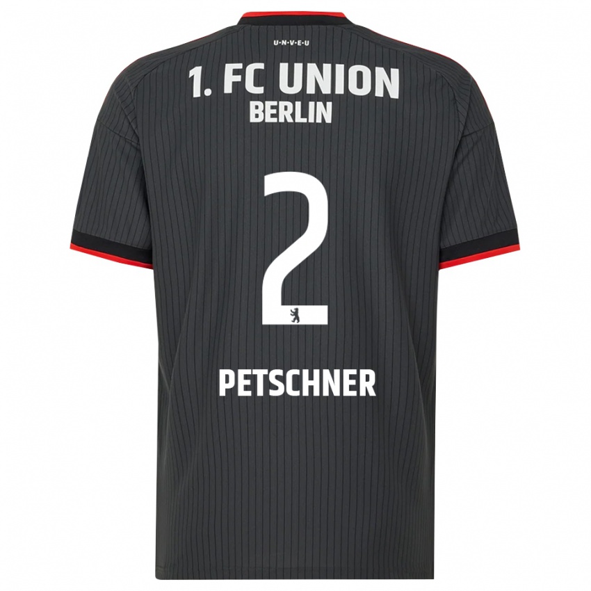 נשים Anton Petschner #2 שחור לבן אדום הרחק ג'רזי 2026/27 חולצה קצרה