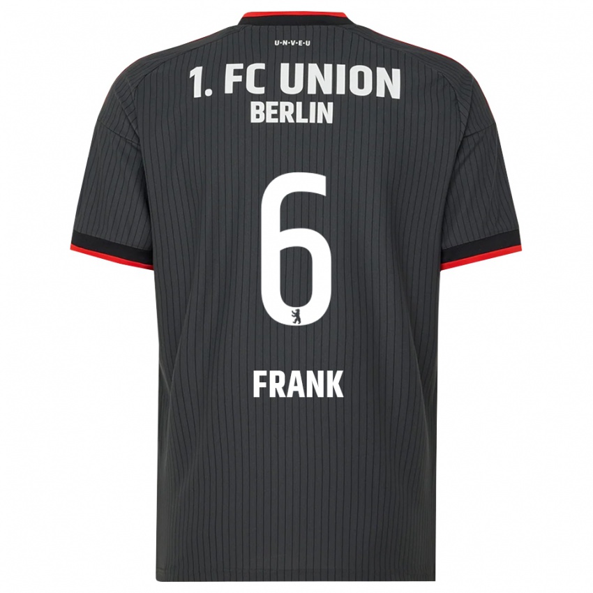 נשים Celine Frank #6 שחור לבן אדום הרחק ג'רזי 2026/27 חולצה קצרה