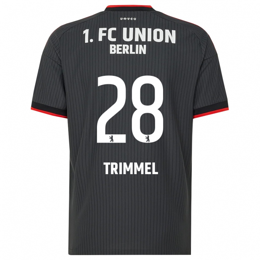 נשים כריסטופר טרימל #28 שחור לבן אדום הרחק ג'רזי 2026/27 חולצה קצרה