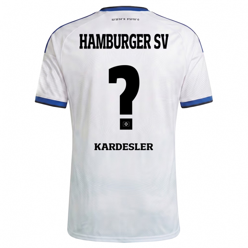ילדים Vildan Kardeşler #0 לבן שחור כחול ג'רזי ביתית 2026/27 חולצה קצרה