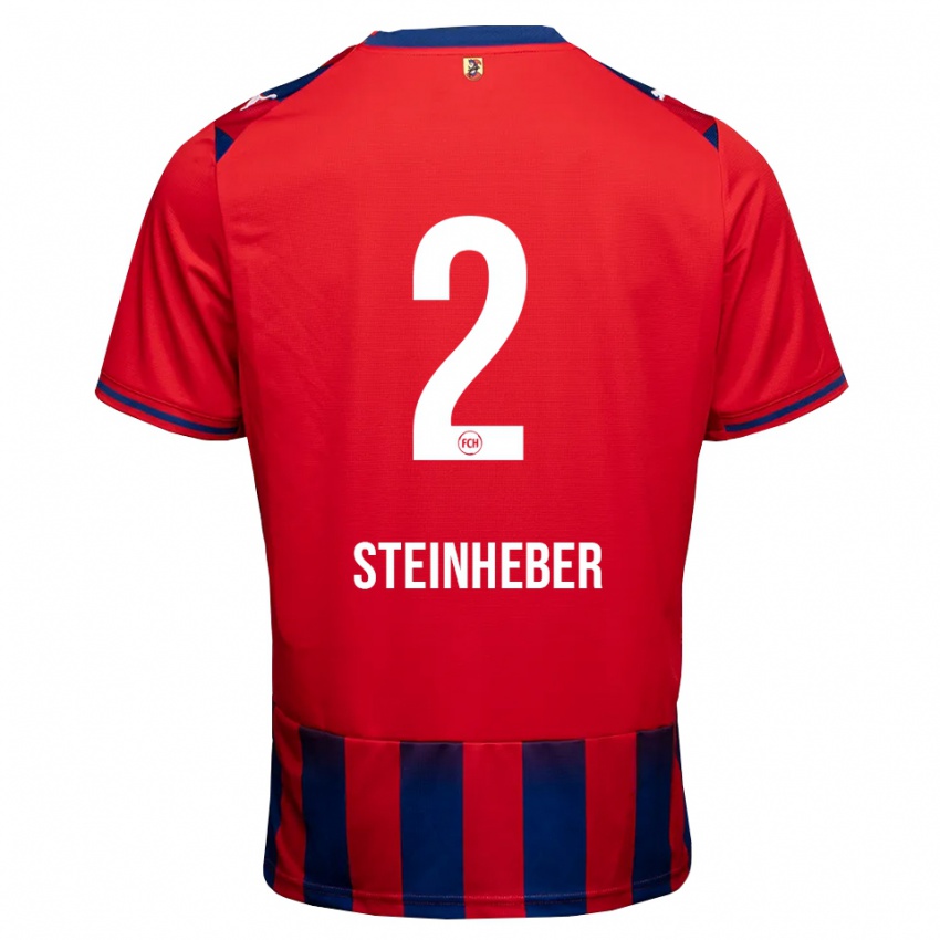 ילדים Leni Steinheber #2 כחול מלכותי לבן אדום ג'רזי ביתית 2026/27 חולצה קצרה
