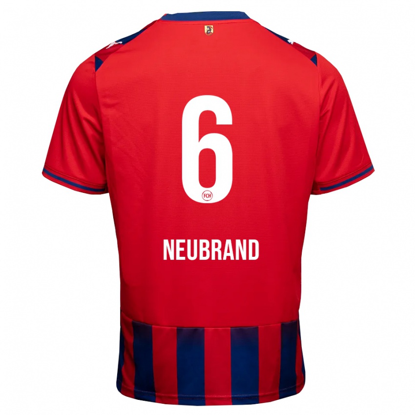 ילדים Tina Neubrand #6 כחול מלכותי לבן אדום ג'רזי ביתית 2026/27 חולצה קצרה