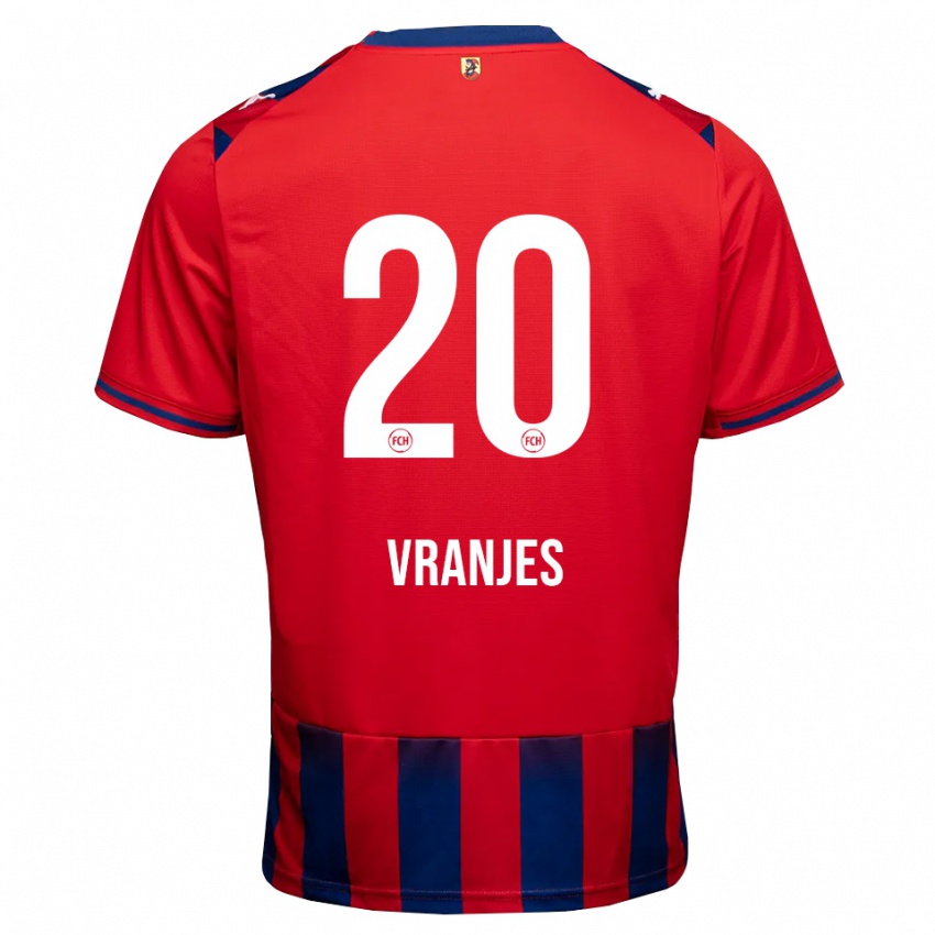 ילדים Rafael Vranjes #20 כחול מלכותי לבן אדום ג'רזי ביתית 2026/27 חולצה קצרה