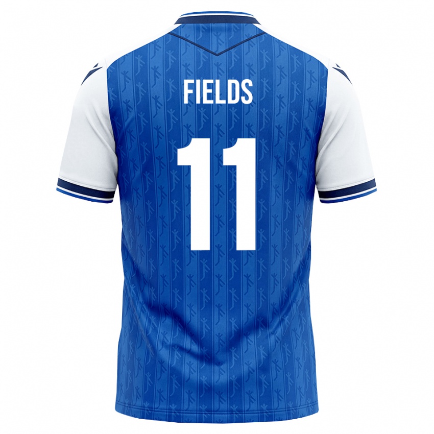 ילדים Jykese Fields #11 כחול מלכותי לבן ג'רזי ביתית 2026/27 חולצה קצרה