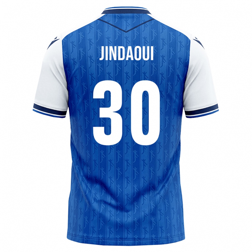 ילדים Nader Jindaoui #30 כחול מלכותי לבן ג'רזי ביתית 2026/27 חולצה קצרה