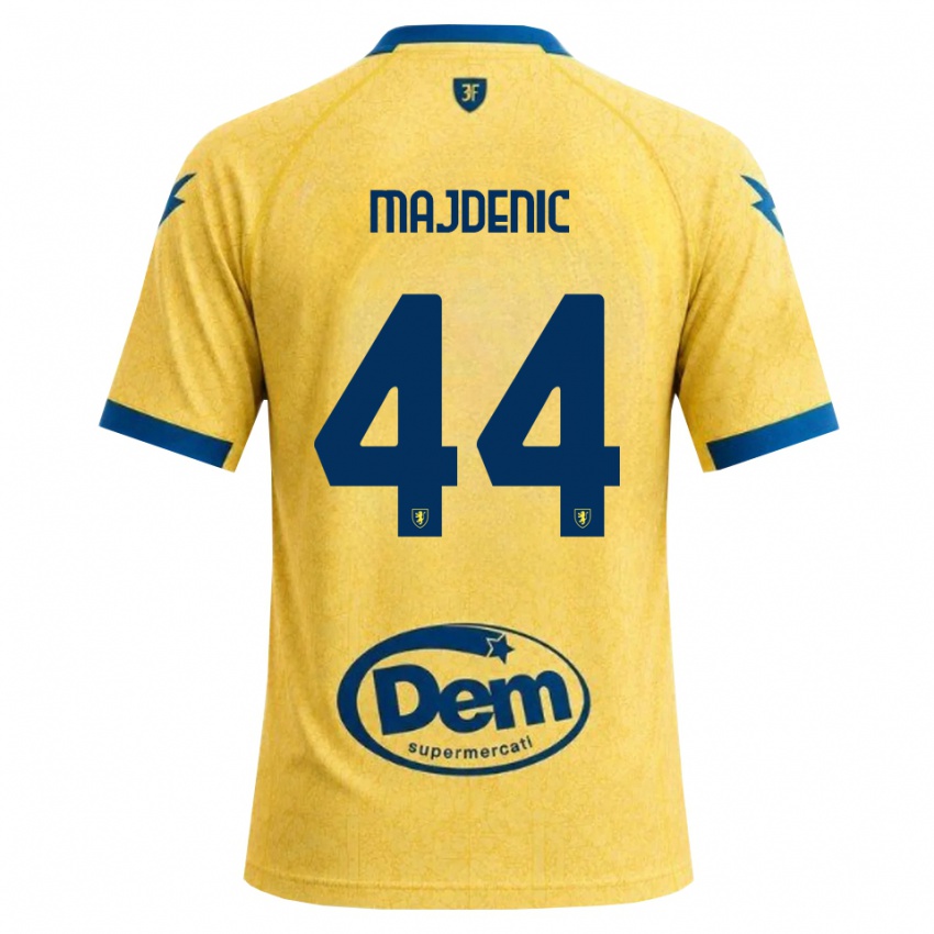 ילדים Fran Majdenic #44 חאקי שחור כחול ג'רזי ביתית 2026/27 חולצה קצרה
