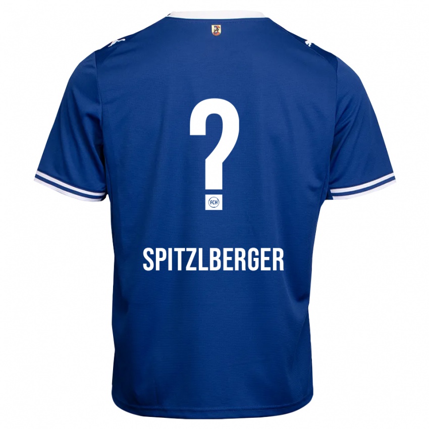 ילדים Tyler Spitzlberger #0 כחול מלכותי לבן הרחק ג'רזי 2026/27 חולצה קצרה