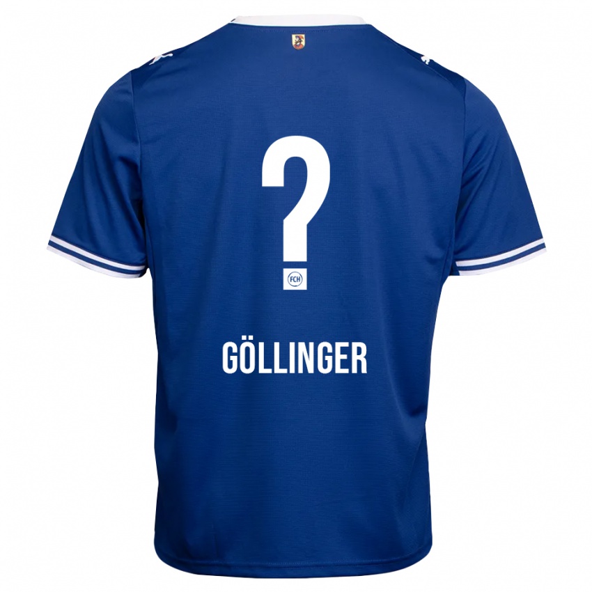 ילדים Tobias Göllinger #0 כחול מלכותי לבן הרחק ג'רזי 2026/27 חולצה קצרה