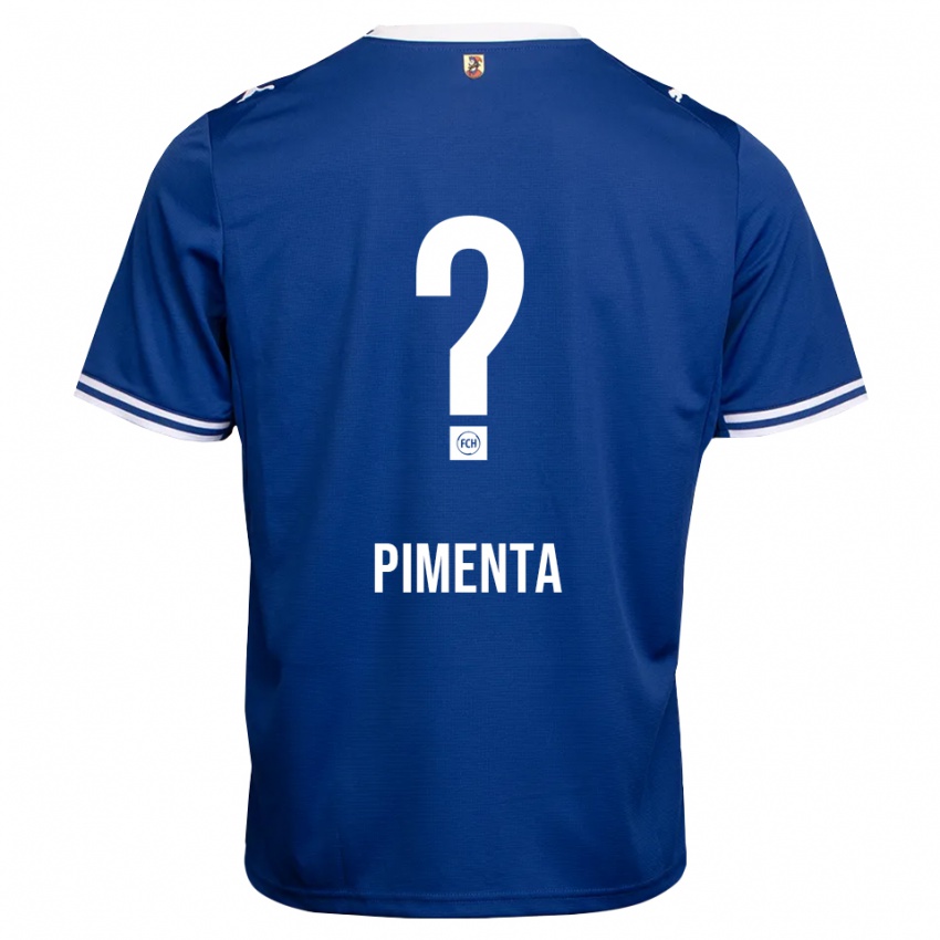 ילדים Francisco Da Cunha Pimenta #0 כחול מלכותי לבן הרחק ג'רזי 2026/27 חולצה קצרה