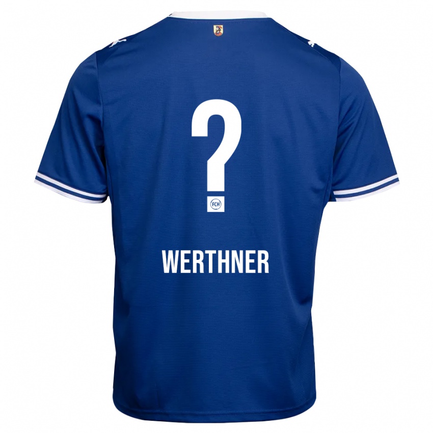 ילדים Loretta Werthner #0 כחול מלכותי לבן הרחק ג'רזי 2026/27 חולצה קצרה