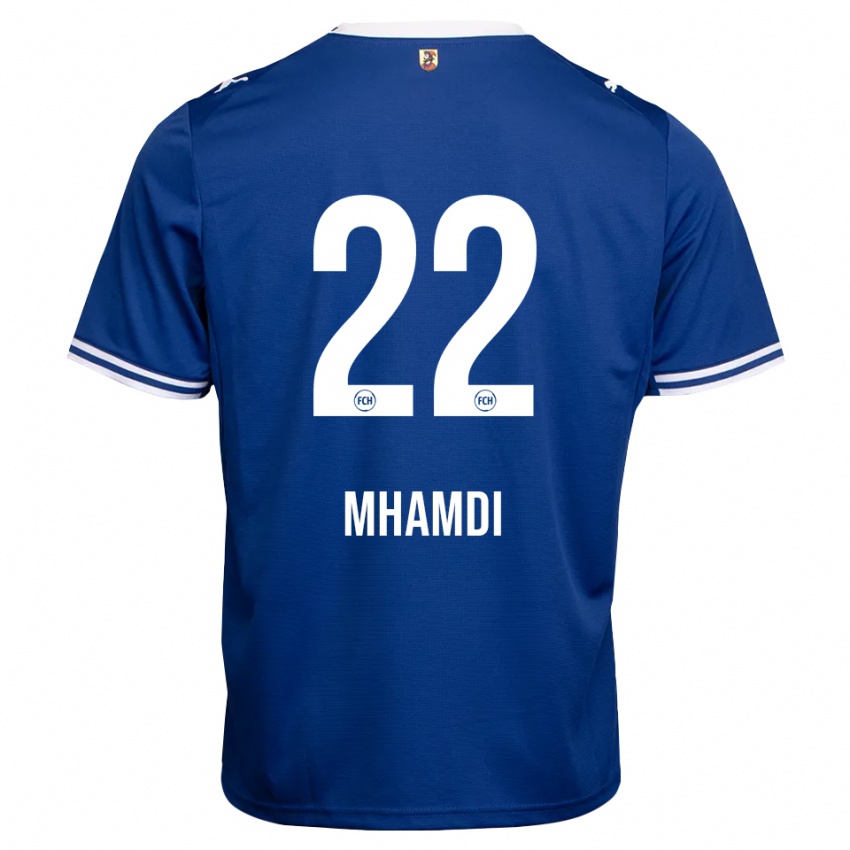 ילדים אואליד מחמדי #22 כחול מלכותי לבן הרחק ג'רזי 2026/27 חולצה קצרה
