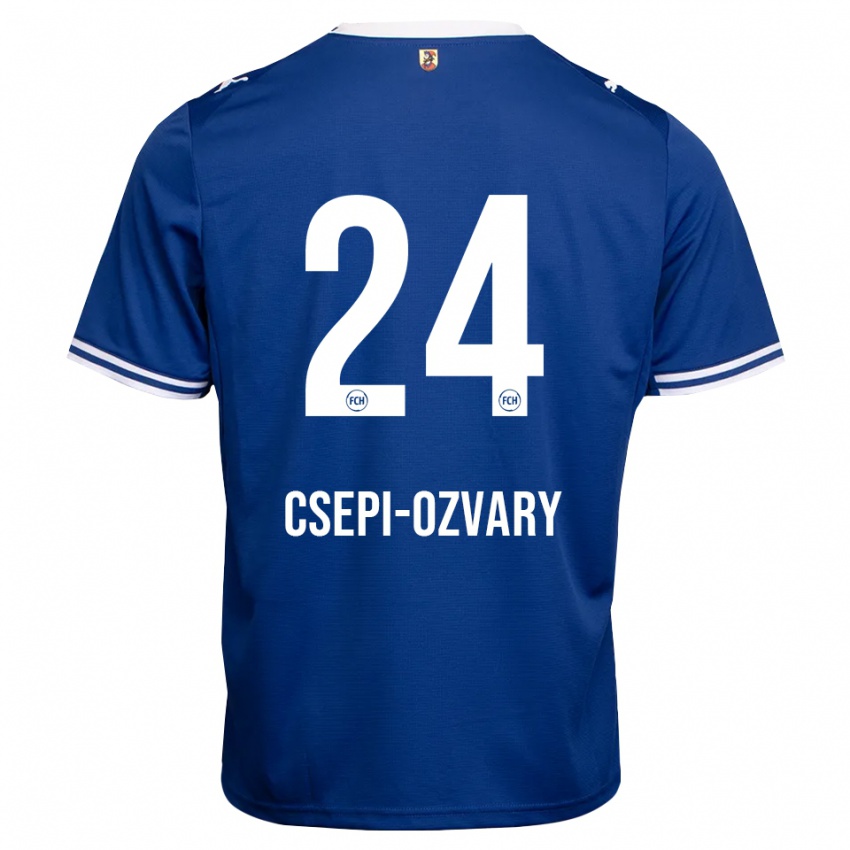 ילדים Marcell Csepi-Ozvary #24 כחול מלכותי לבן הרחק ג'רזי 2026/27 חולצה קצרה