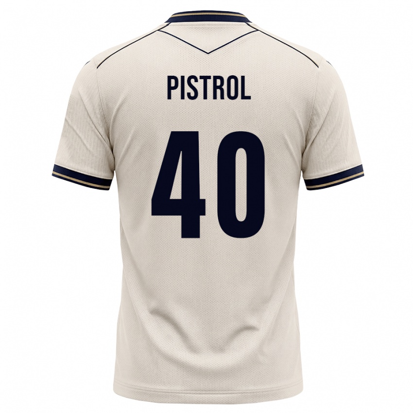 ילדים Santino Pistrol #40 לבן מבריק כחול דיו הרחק ג'רזי 2026/27 חולצה קצרה