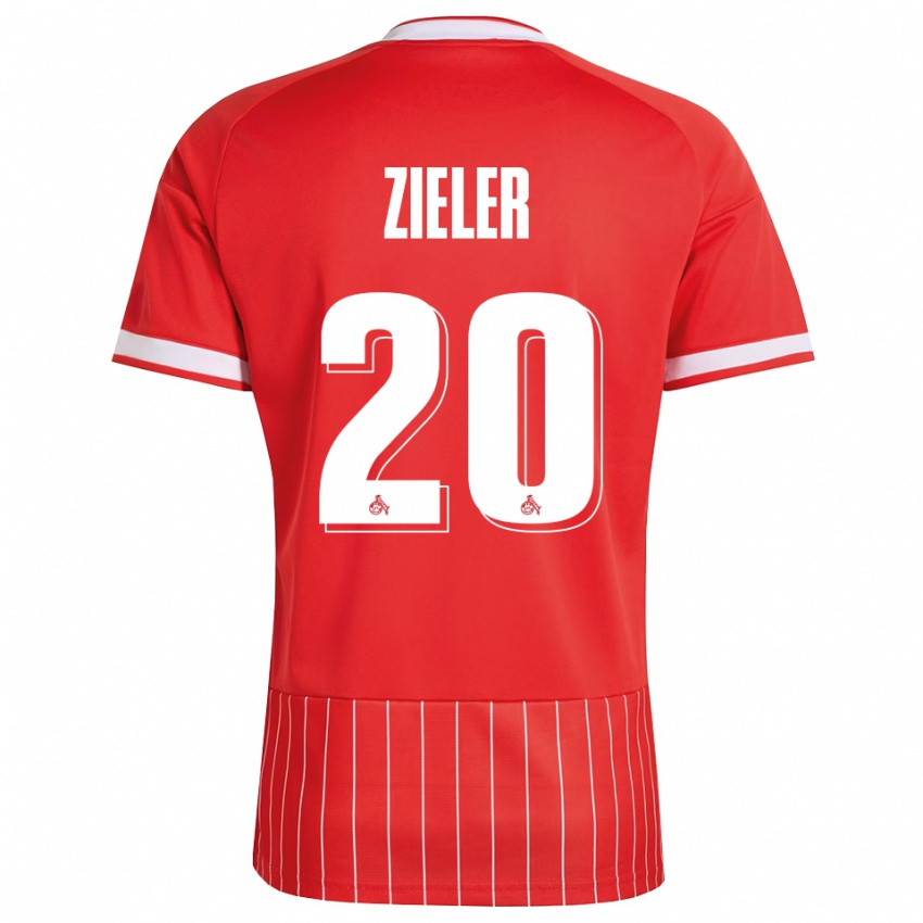 ילדים רון-רוברט צילר #20 ירוק אדום לבן הרחק ג'רזי 2026/27 חולצה קצרה