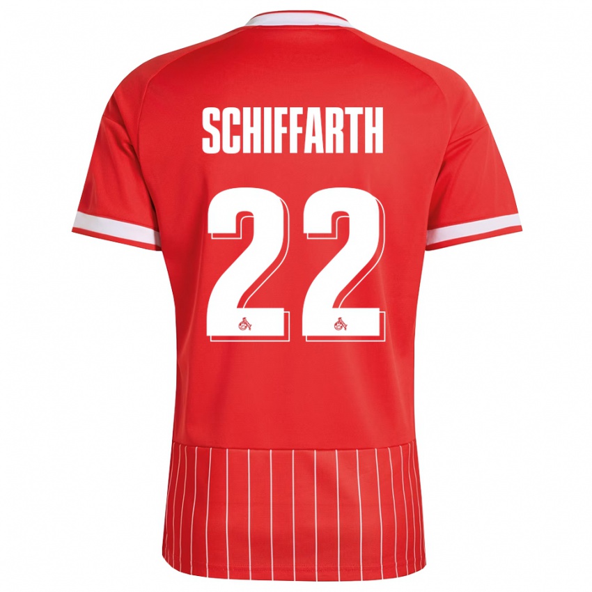 ילדים Julia Schiffarth #22 ירוק אדום לבן הרחק ג'רזי 2026/27 חולצה קצרה