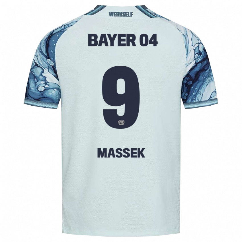 ילדים Ivan Massek #9 שחור ירוק כהה הרחק ג'רזי 2026/27 חולצה קצרה