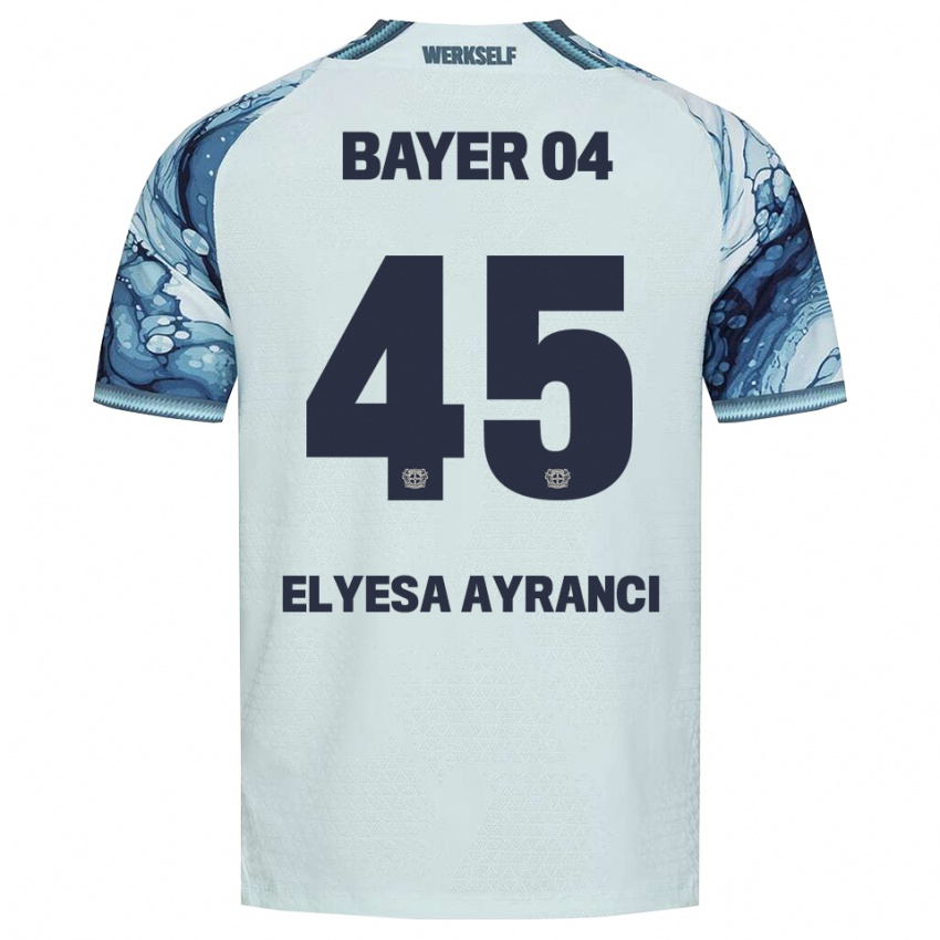 ילדים Yuşa Elyesa Ayrancı #45 שחור ירוק כהה הרחק ג'רזי 2026/27 חולצה קצרה