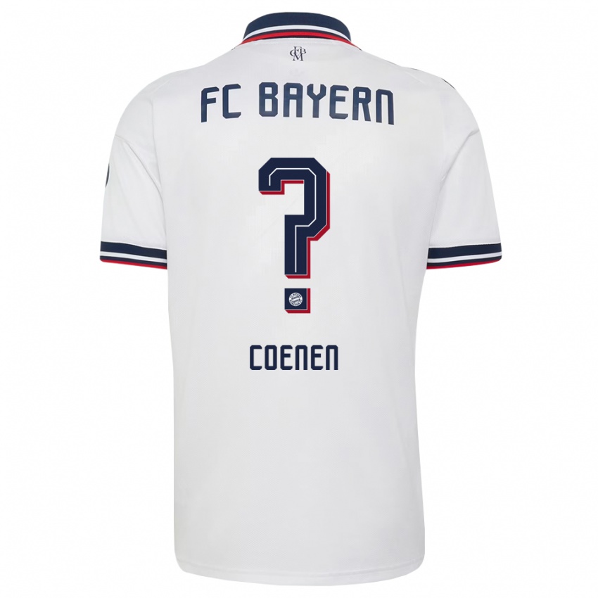 ילדים Alexander Coenen #0 אפור אדום לבן הרחק ג'רזי 2026/27 חולצה קצרה