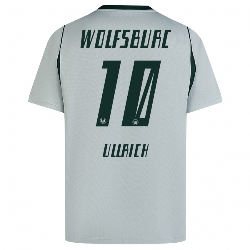 ילדים Pepe Ullrich #10 ירוק אפור הרחק ג'רזי 2026/27 חולצה קצרה