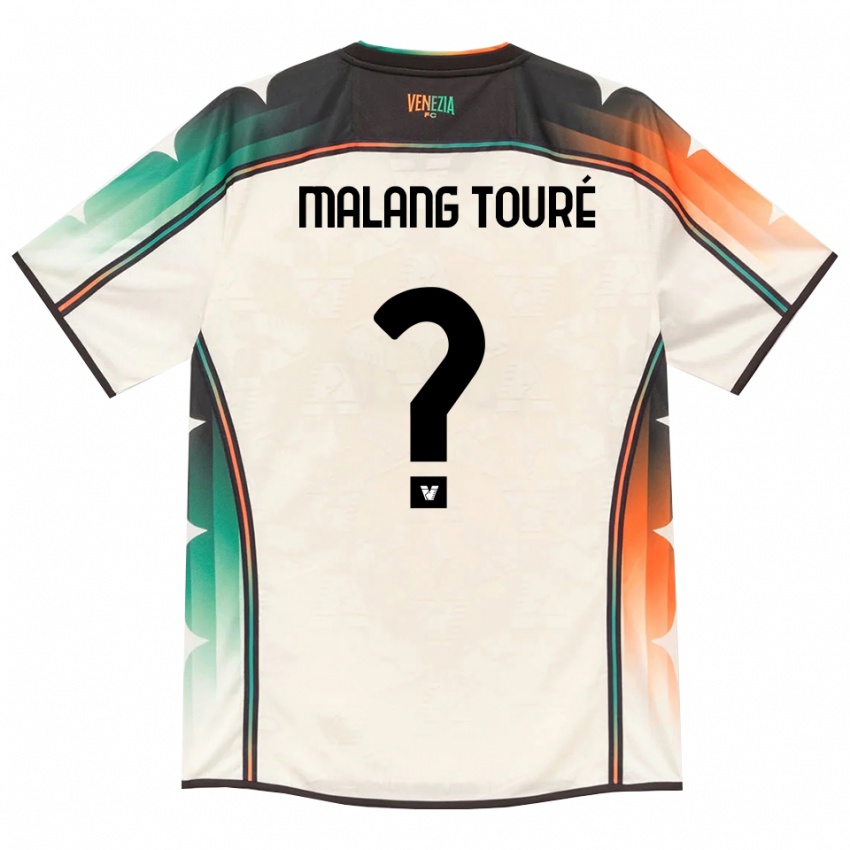 ילדים Mohamed Malang Touré #0 תחרה ישנה כתום ירוק הרחק ג'רזי 2026/27 חולצה קצרה