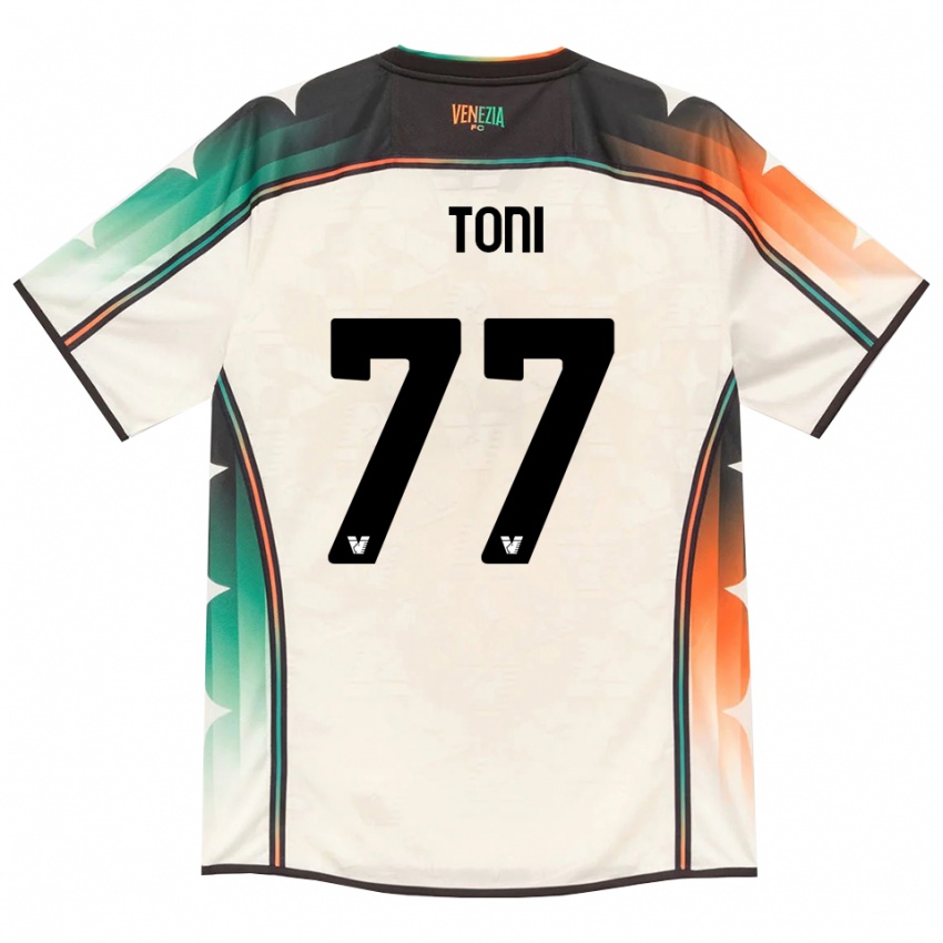 גברים Toni Fernández #77 תחרה ישנה כתום ירוק הרחק ג'רזי 2026/27 חולצה קצרה