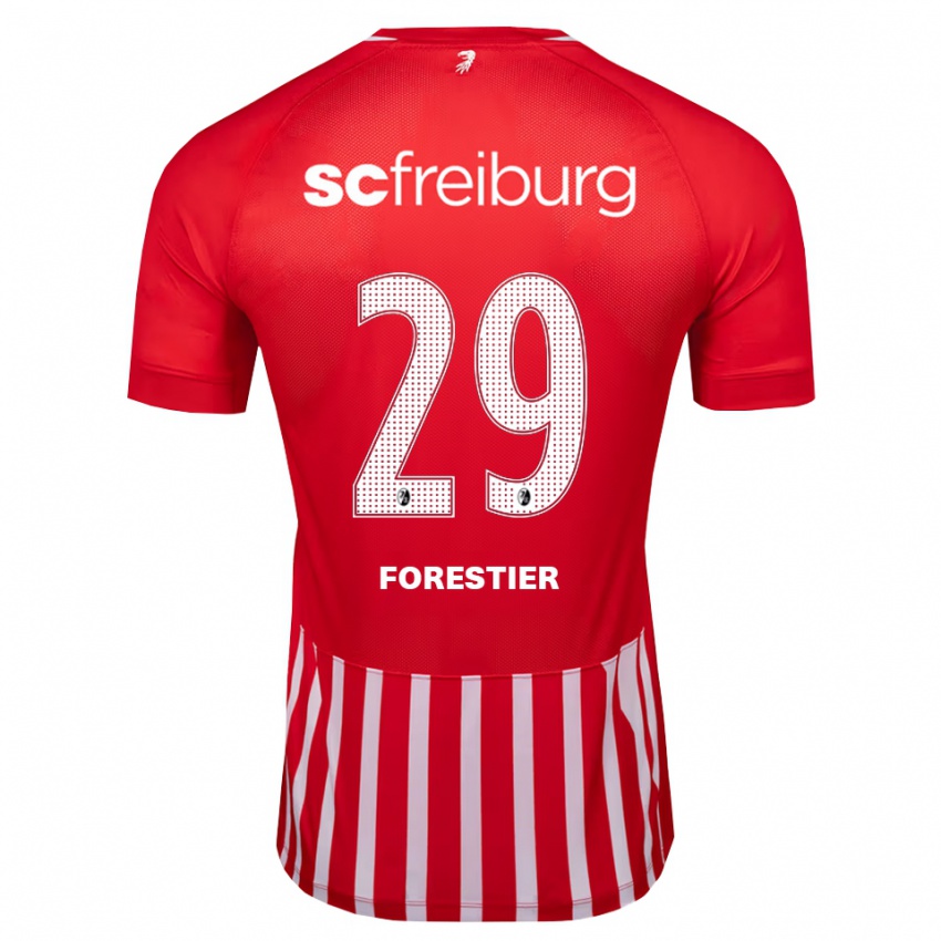 גברים Luis Forestier #29 אדום לבן שחור ג'רזי ביתית 2026/27 חולצה קצרה