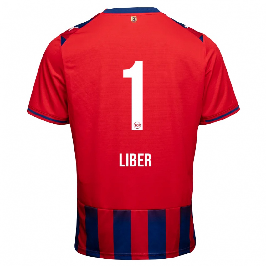 גברים Janina Liber #1 כחול מלכותי לבן אדום ג'רזי ביתית 2026/27 חולצה קצרה