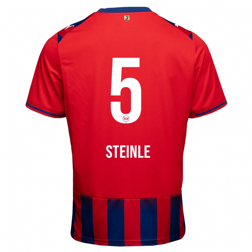 גברים Joel Steinle #5 כחול מלכותי לבן אדום ג'רזי ביתית 2026/27 חולצה קצרה