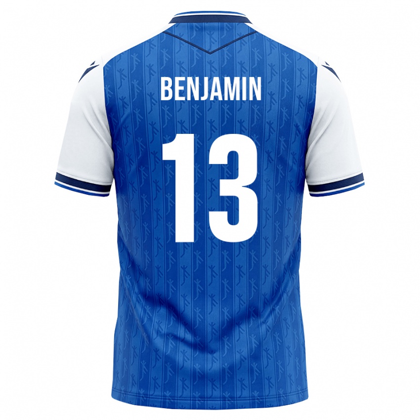 גברים Precious Benjamin #13 כחול מלכותי לבן ג'רזי ביתית 2026/27 חולצה קצרה