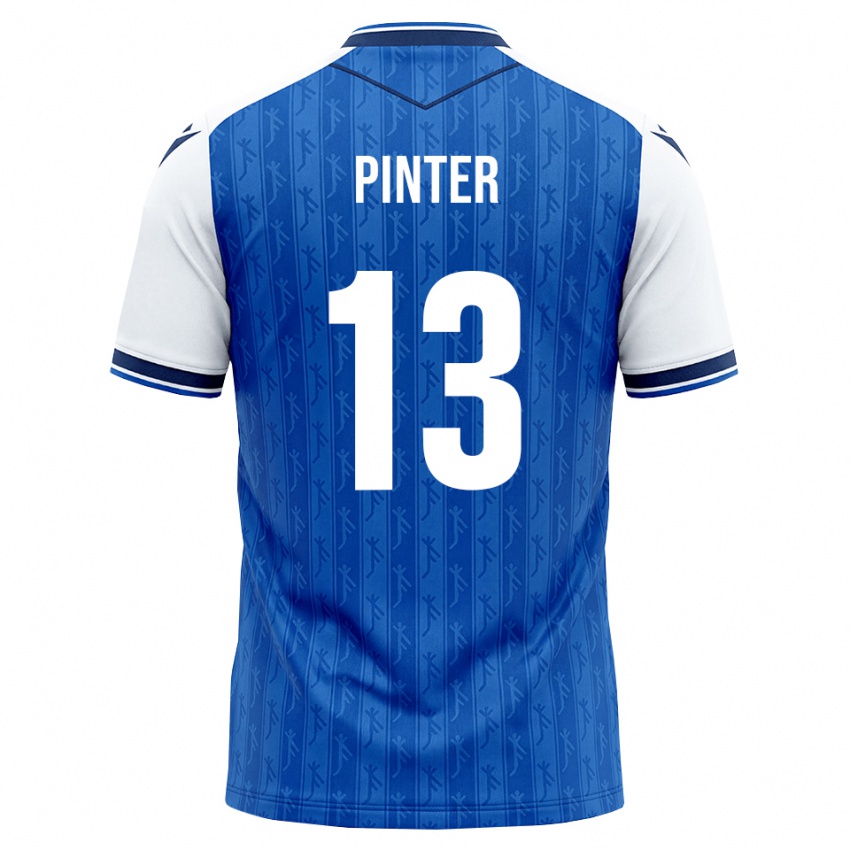 גברים Valentein Pinter #13 כחול מלכותי לבן ג'רזי ביתית 2026/27 חולצה קצרה