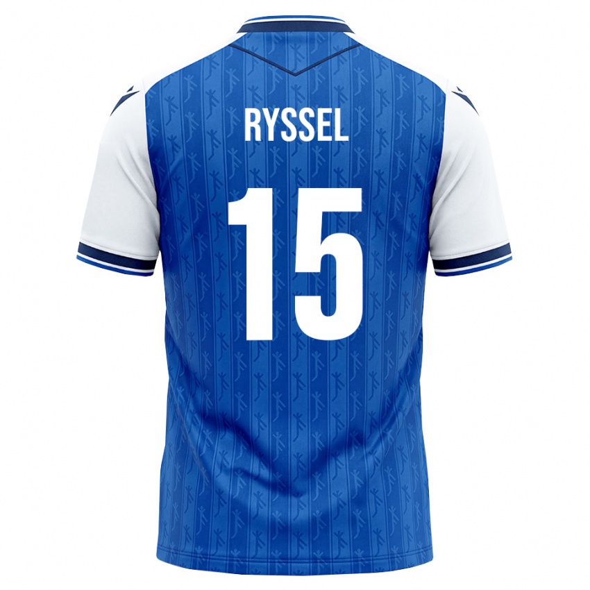 גברים Noah Ryssel #15 כחול מלכותי לבן ג'רזי ביתית 2026/27 חולצה קצרה